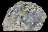 Purple/Gray Fluorite Cluster - Marblehead Quarry Ohio #81197-1